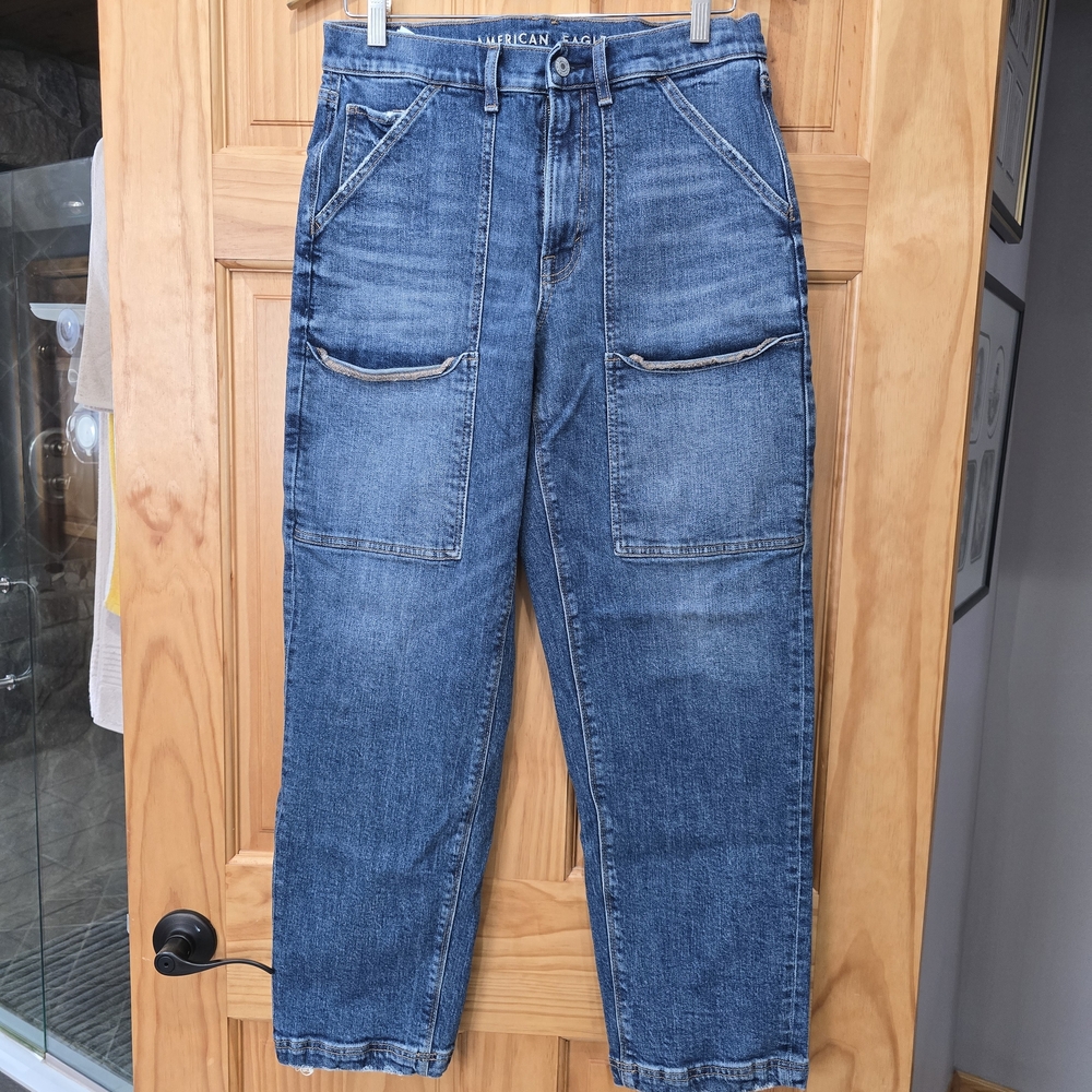 American Eagle Outfitters High Rise Jeans - Classic Denim